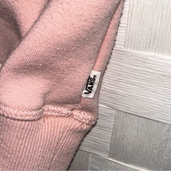 Vans x Peanuts Collab Womens XL Hooded Sweatshirt Pink Graphic Long Sleeves - Picture 9 of 16